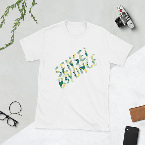 Diagonal Patterned Font, SenseiB3yonce, Short-Sleeve Unisex T-Shirt