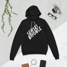 Load image into Gallery viewer, SenseiB3yonce Super Soft Plain Text Bella - Unisex hoodie